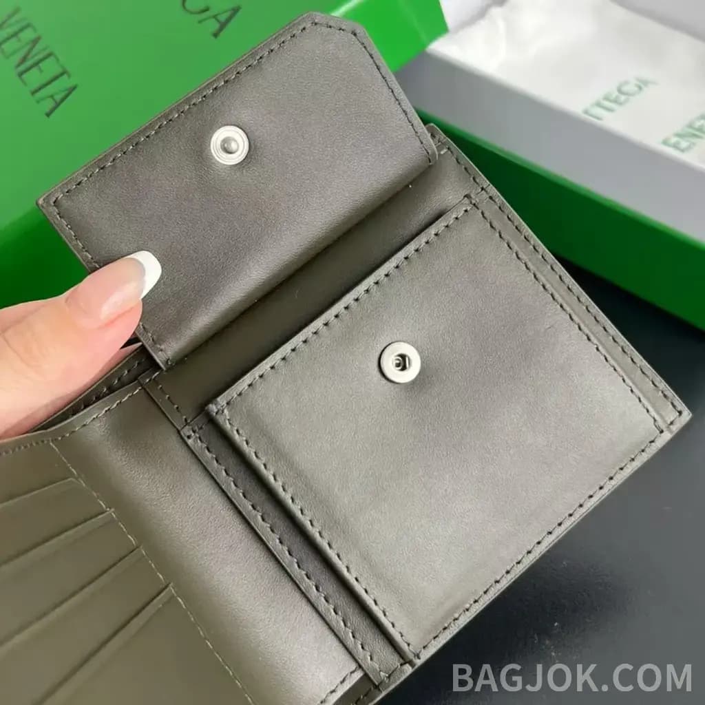 보테가베네타 보테가 베네타 인트레치아토 피콜로 코인 반지갑 상세 이미지