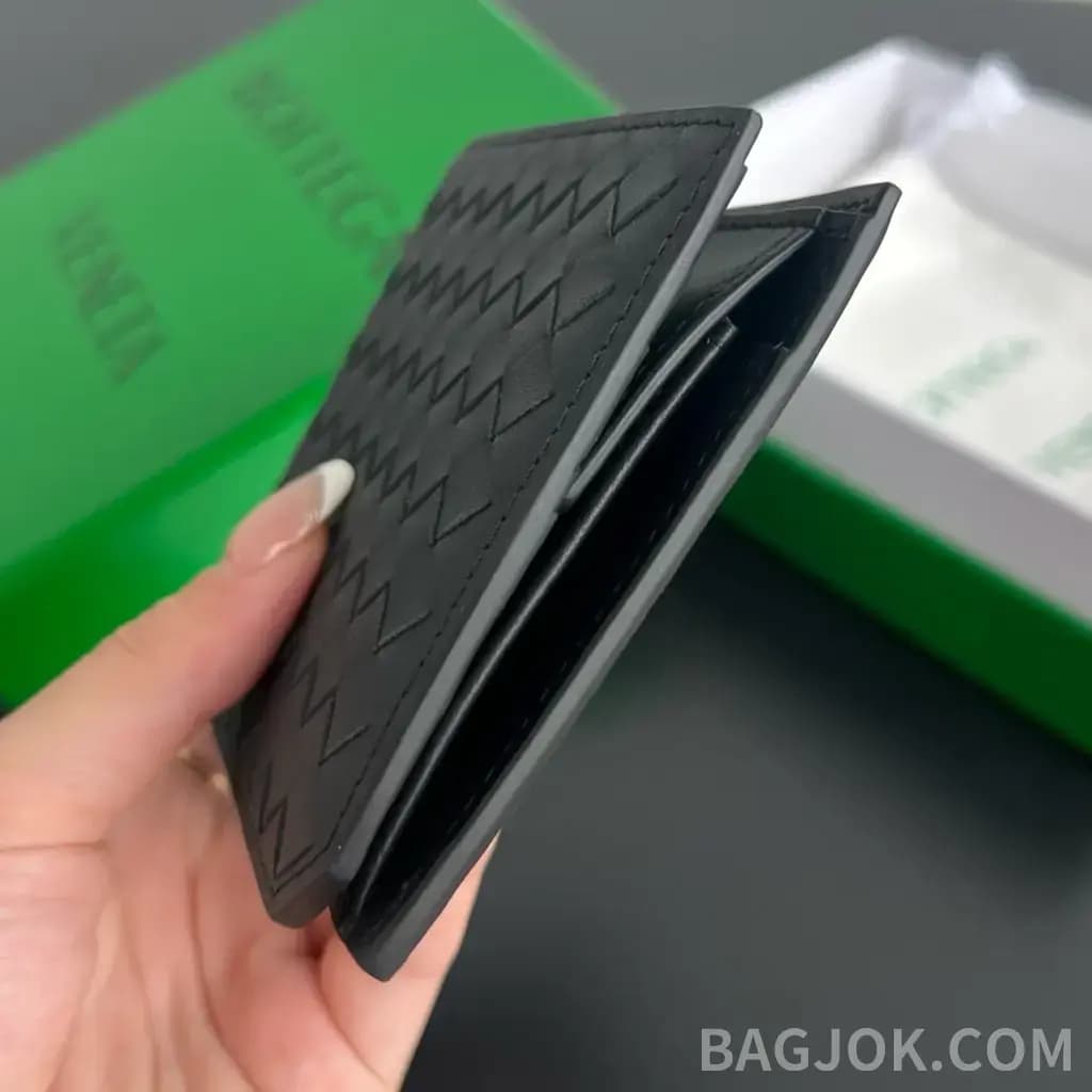 보테가베네타 보테가 베네타 인트레치아토 피콜로 카드 홀더 상세 이미지