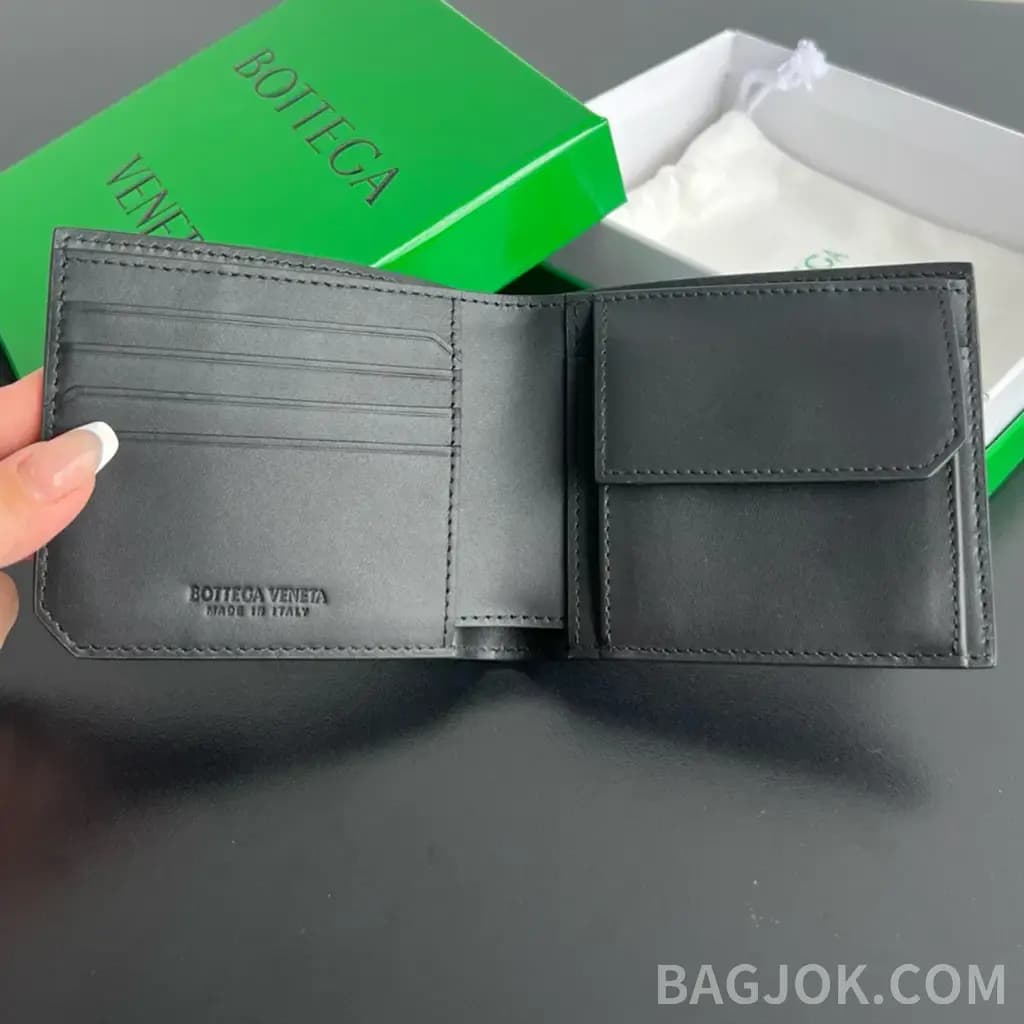 보테가베네타 보테가 베네타 인트레치아토 피콜로 카드 홀더 상세 이미지