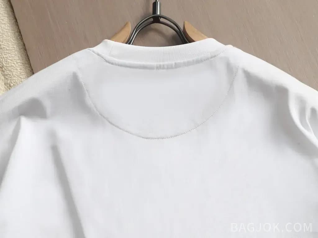 버버리 버버리 체크패치 반팔 티셔츠 상세 이미지