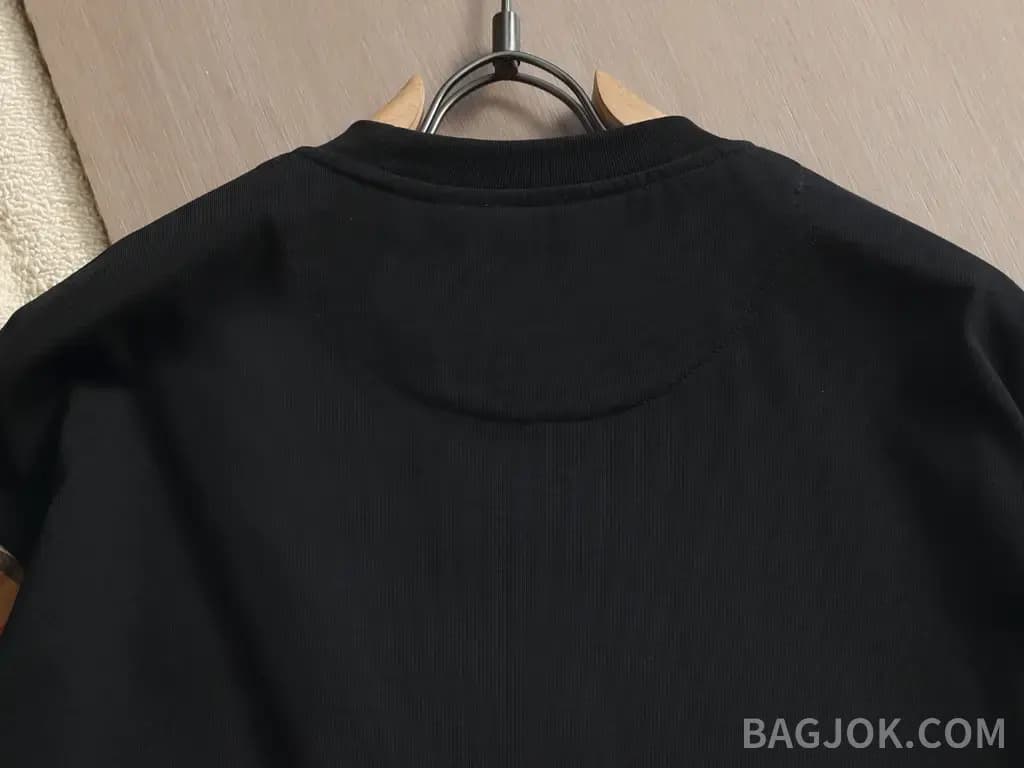 버버리 버버리 체크패치 반팔 티셔츠 상세 이미지