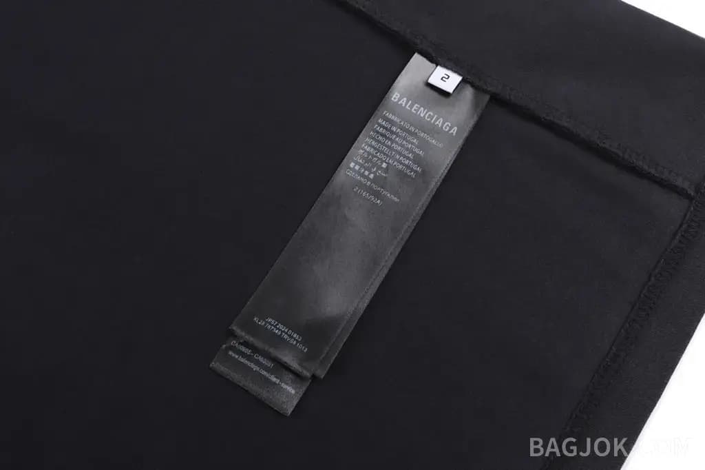 발렌시아가 발렌시아가 디졸브 프린트 반팔 티셔츠 상세 이미지