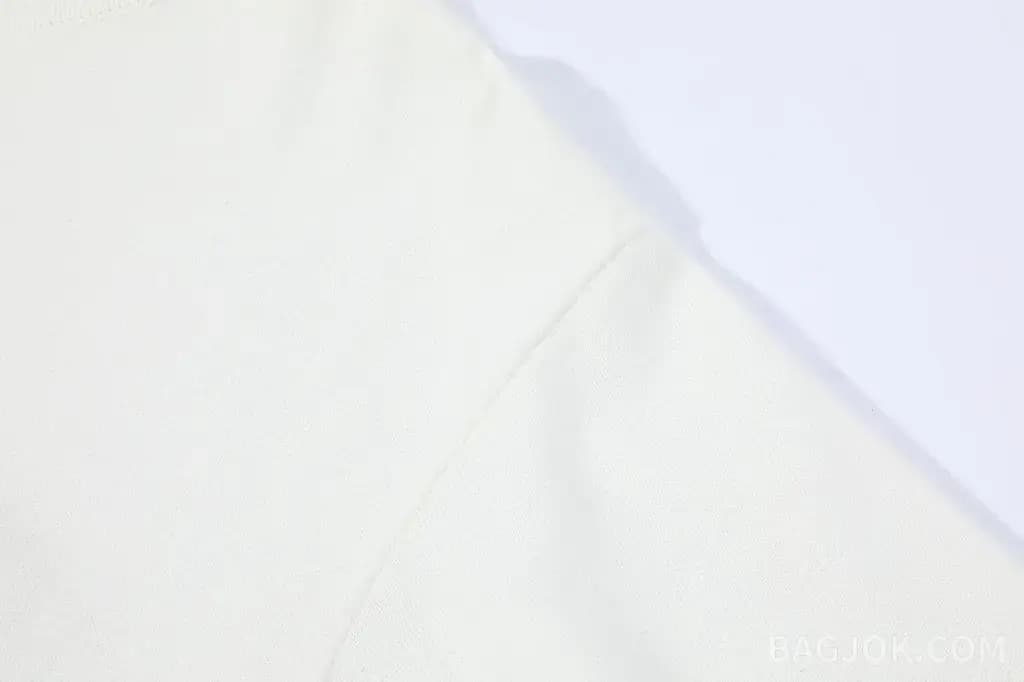 루이비통 루이비통 뱀띠 리본 자수 니트 반팔 티셔츠 상세 이미지