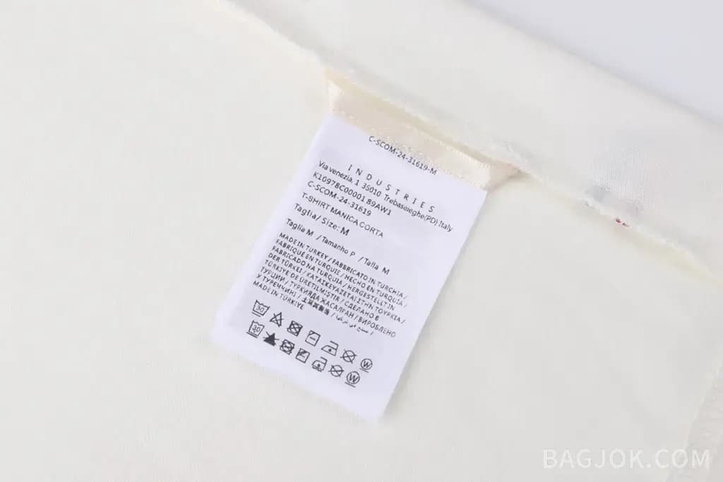 몽클레어 몽클레어 로고 웨빙 반팔 티셔츠 상세 이미지