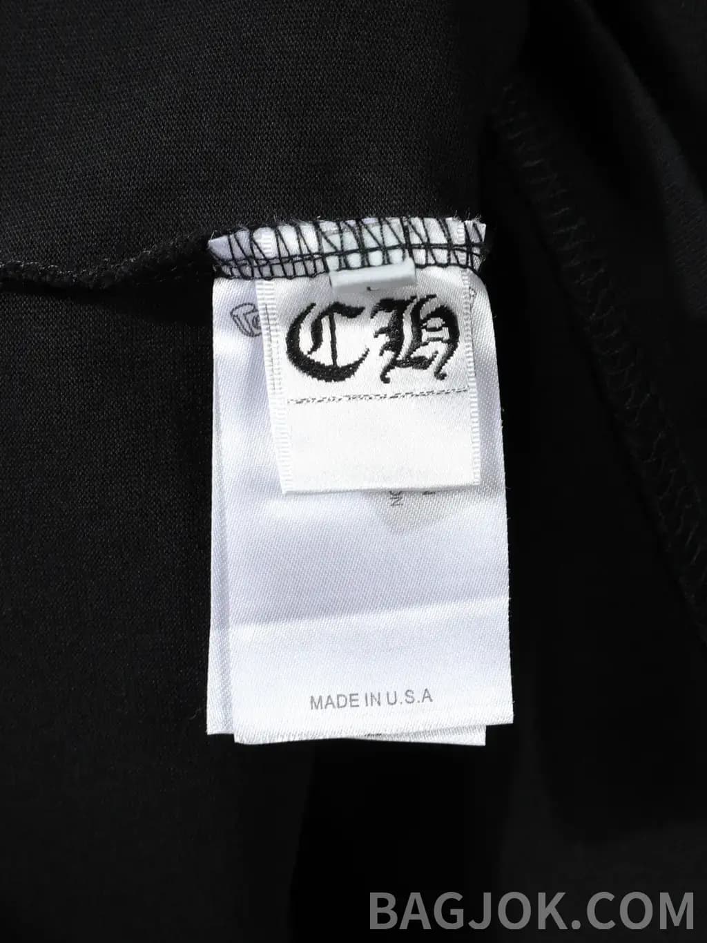크롬하츠 크롬하츠 크로스 레이저 워싱 반팔 티셔츠 상세 이미지