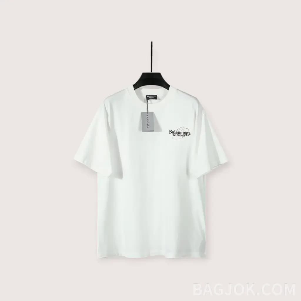 발렌시아가 26SS 자수 반팔 티셔츠_대표이미지