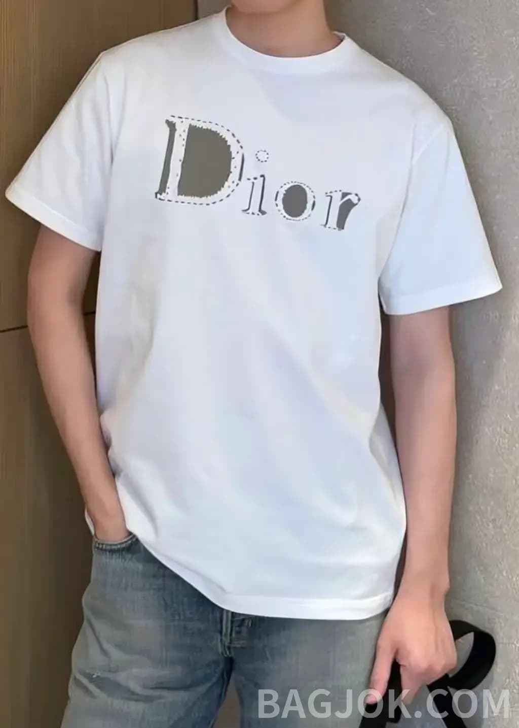 디올 디올 루즈핏 반팔 티셔츠 상세 이미지
