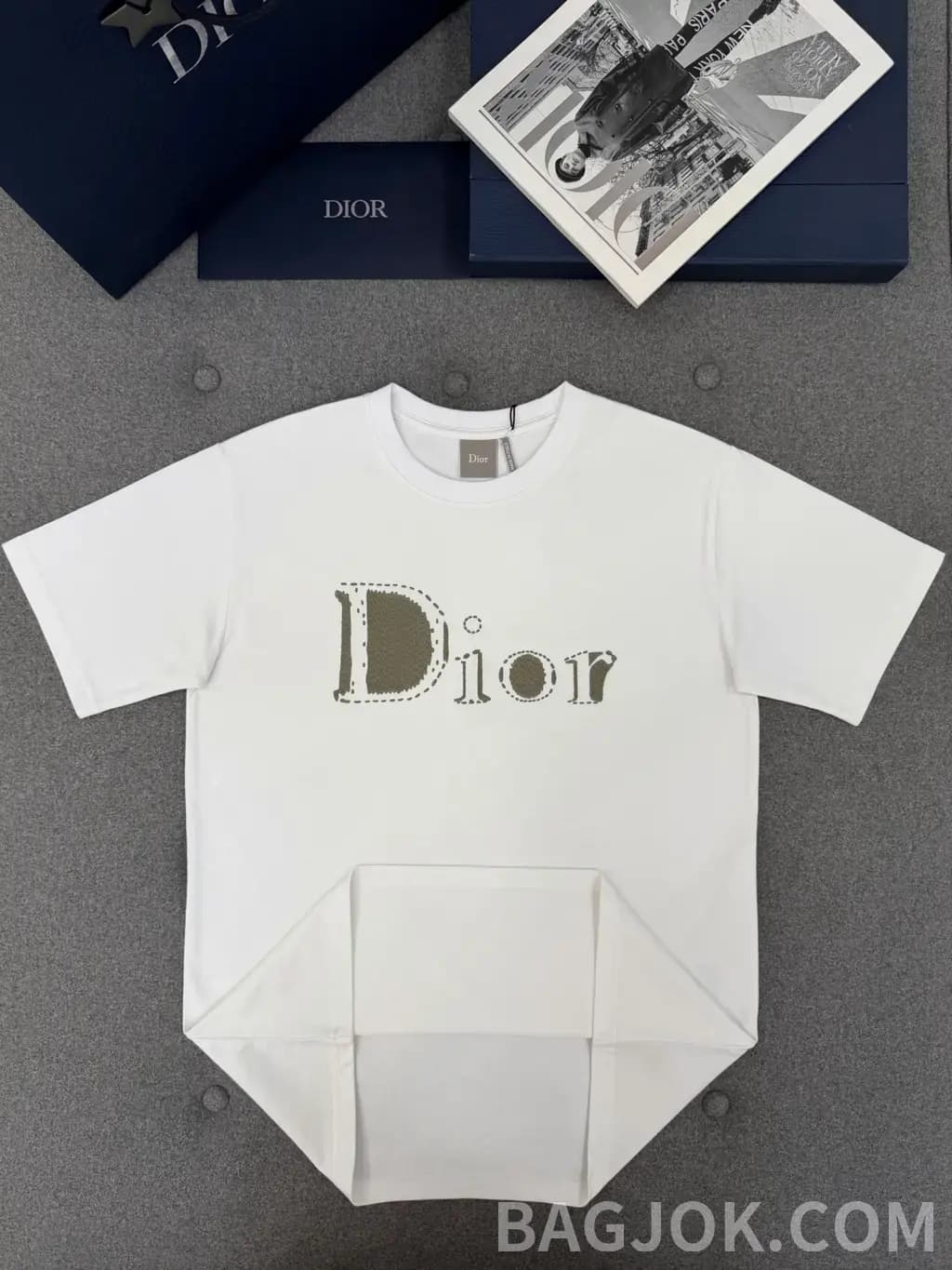 디올 디올 루즈핏 반팔 티셔츠 상세 이미지