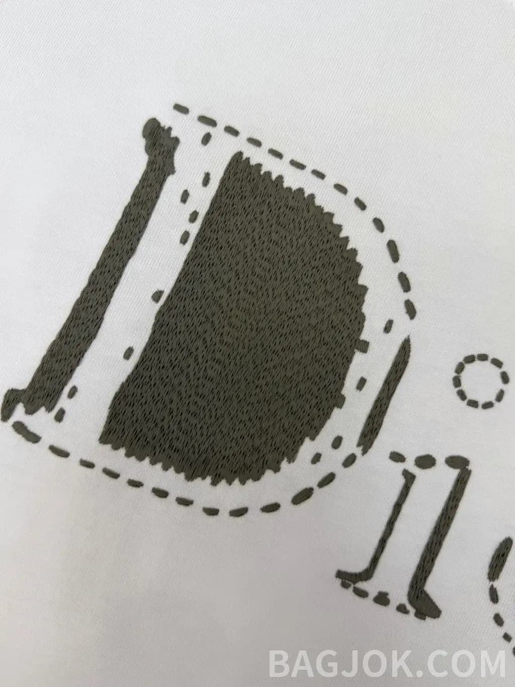 디올 디올 루즈핏 반팔 티셔츠 상세 이미지