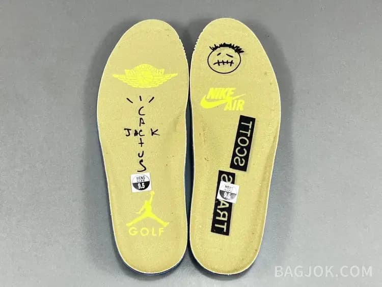 나이키 나이키 조던1 x 트래비스 스캇 레트로 로우 골프 NRG 뉴트럴 올리브  상세 이미지