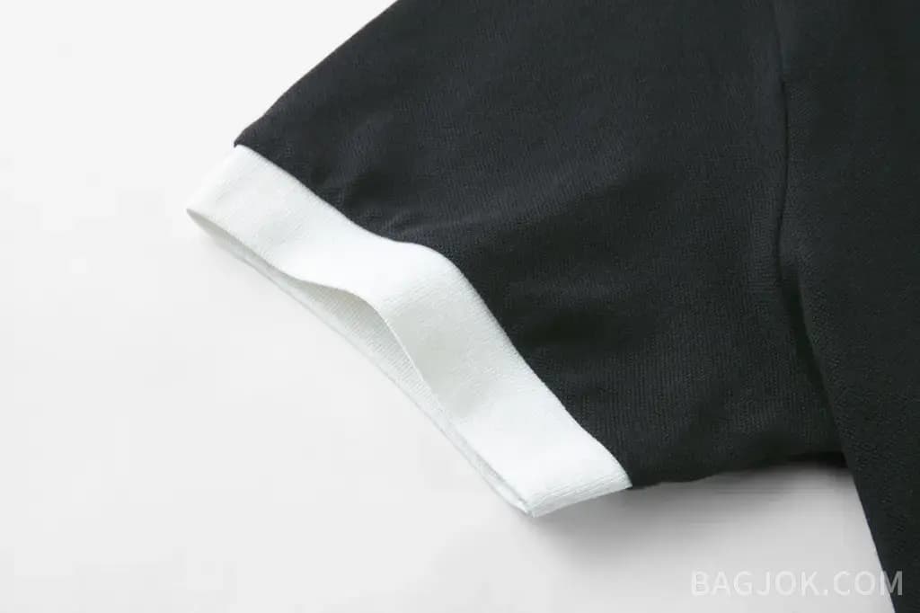 몽클레어 몽클레어 빅 로고 자수 폴로 셔츠 상세 이미지