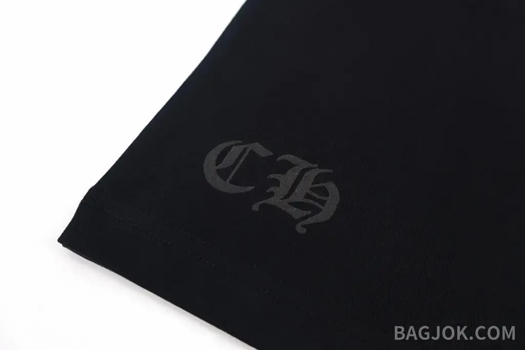 크롬하츠 크롬하츠 블루 크로스 그래픽 반팔 티셔츠 상세 이미지