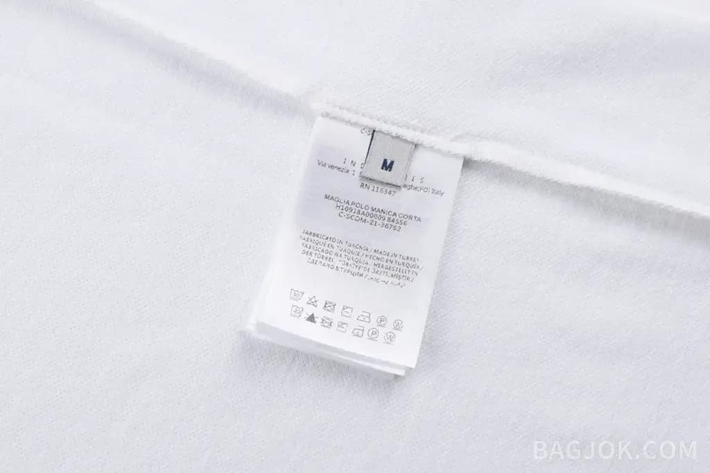 몽클레어 몽클레어 로고 패치 폴로 셔츠 상세 이미지