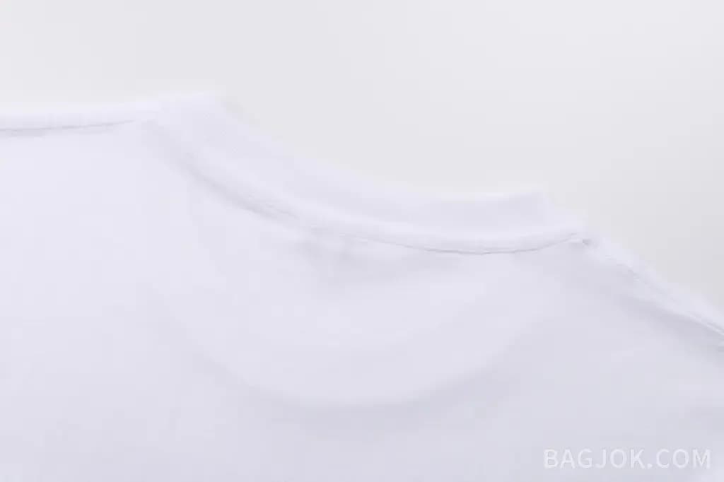 로에베 로에베 자수 로고 반팔 티셔츠 상세 이미지