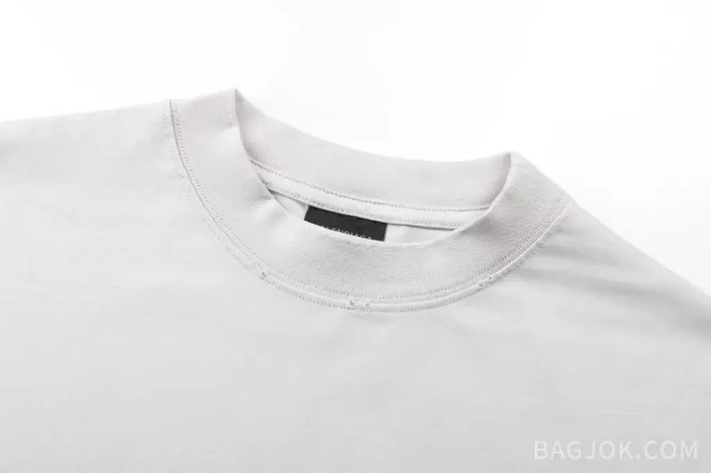 발렌시아가 발렌시아가 레터링 프린팅 반팔 티셔츠 상세 이미지