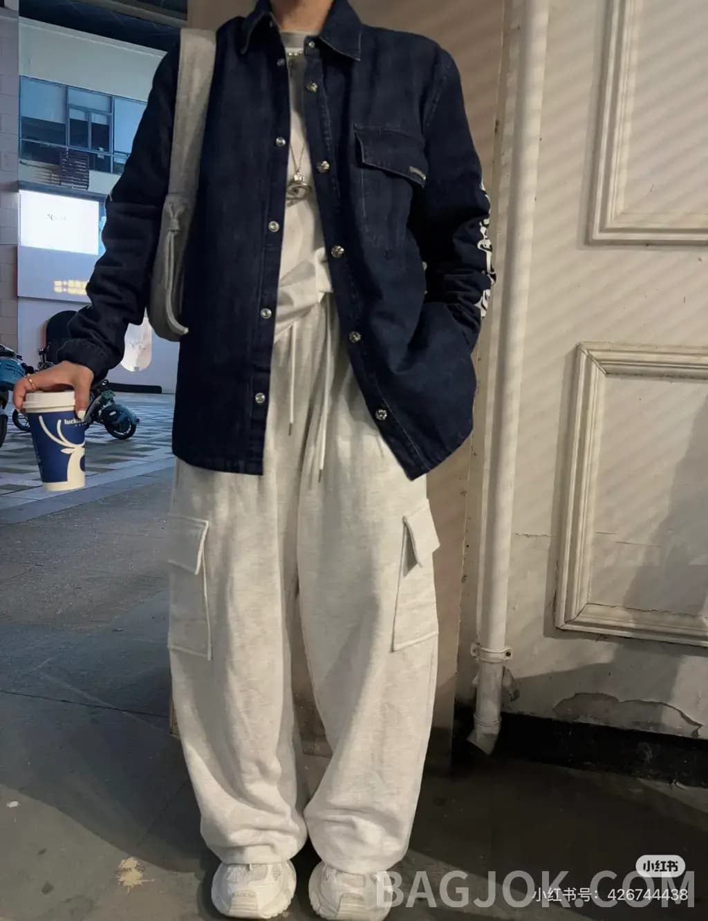 크롬하츠 크롬하츠 데님 셔츠 패딩 자켓 상세 이미지