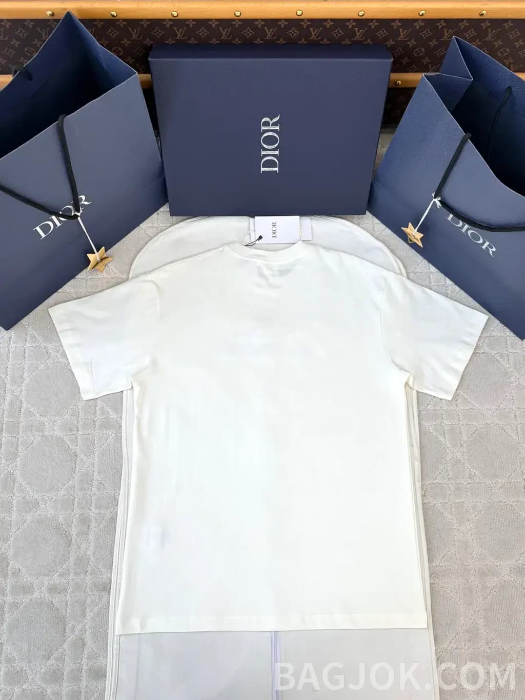 디올 디올 No Dior No Dietrich 프린트 반팔 티셔츠 상세 이미지