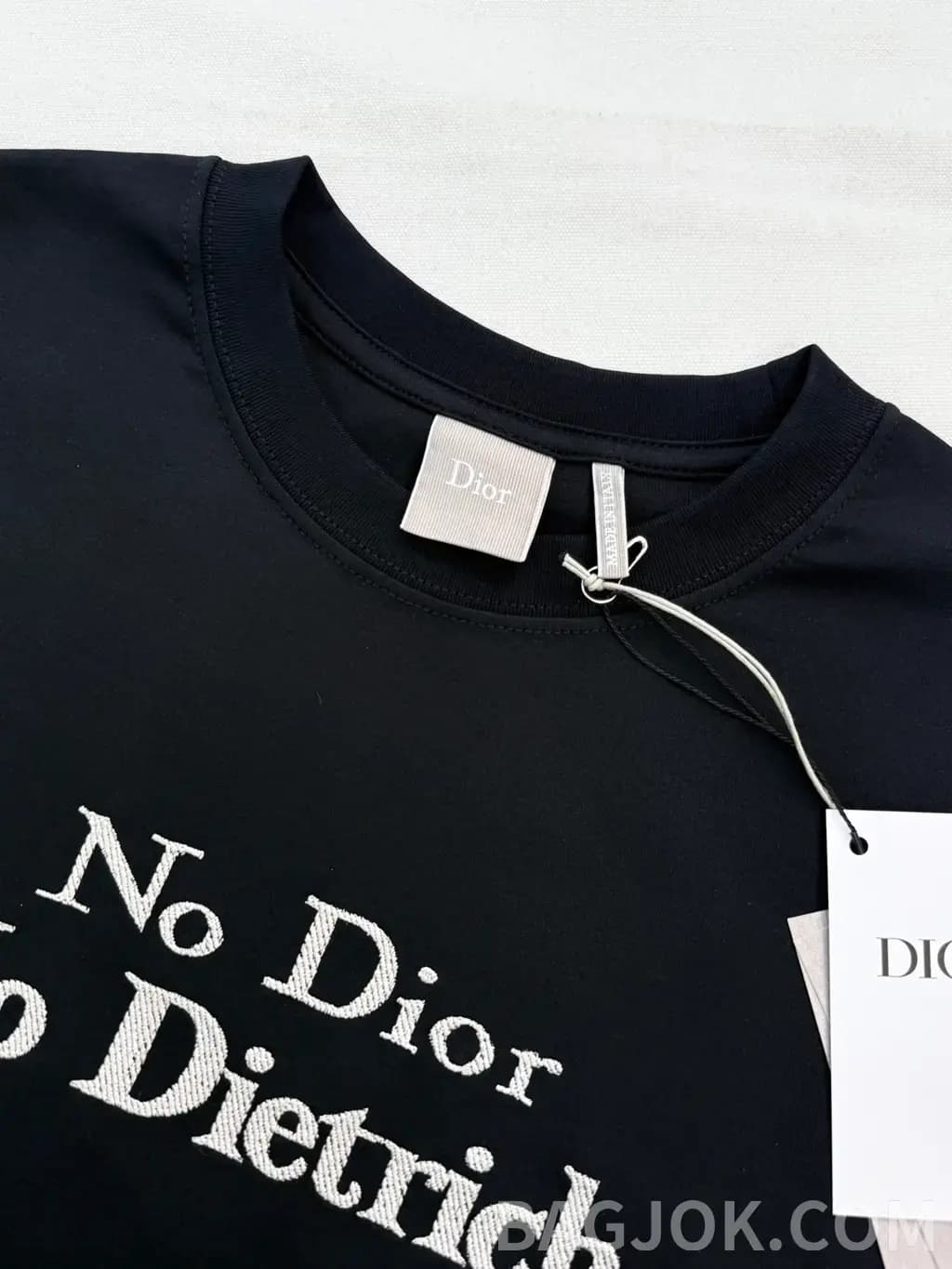 디올 디올 No Dior No Dietrich 프린트 반팔 티셔츠 상세 이미지
