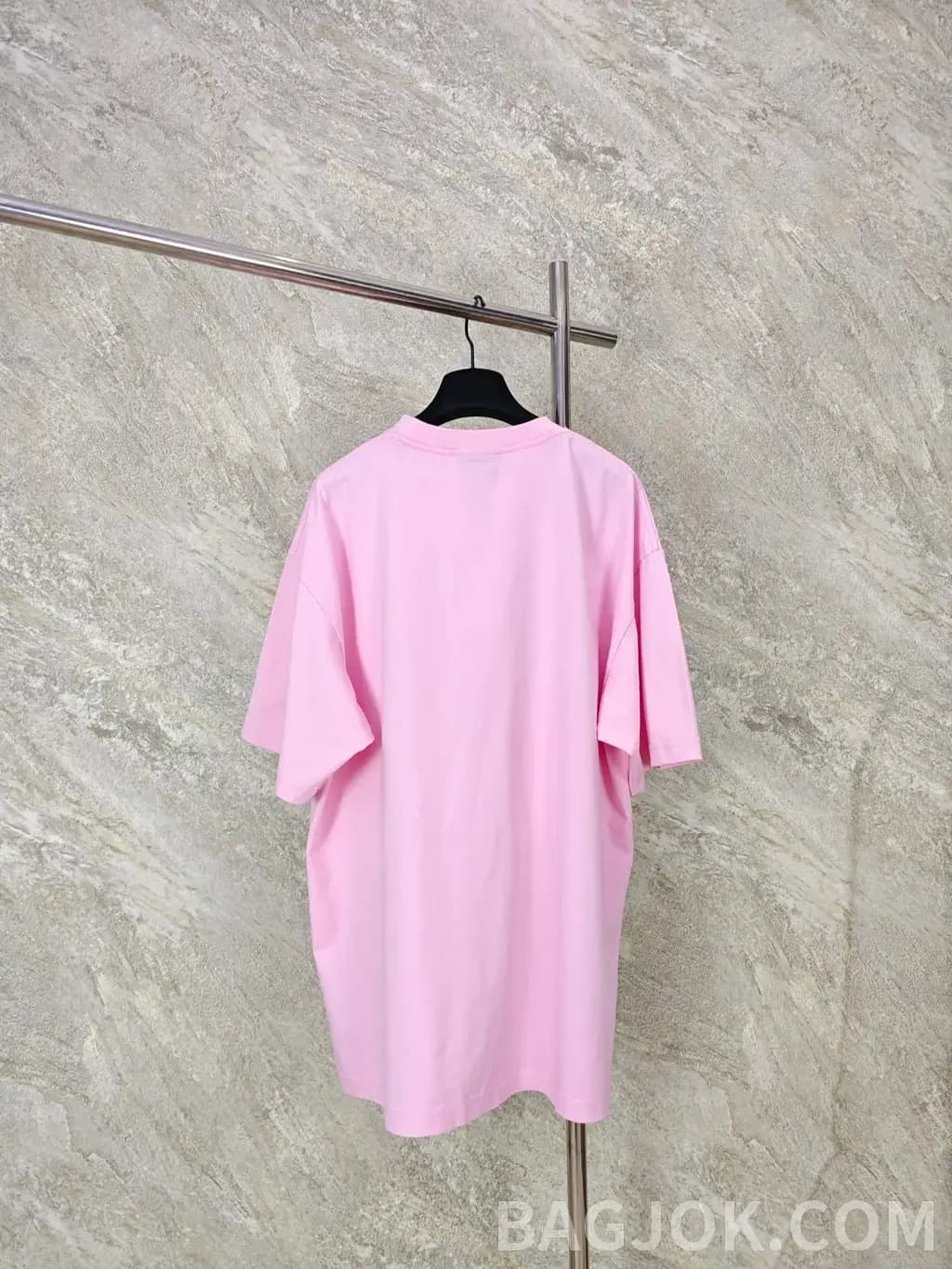 발렌시아가 발렌시아가 빌딩 그래픽 반팔 티셔츠 상세 이미지