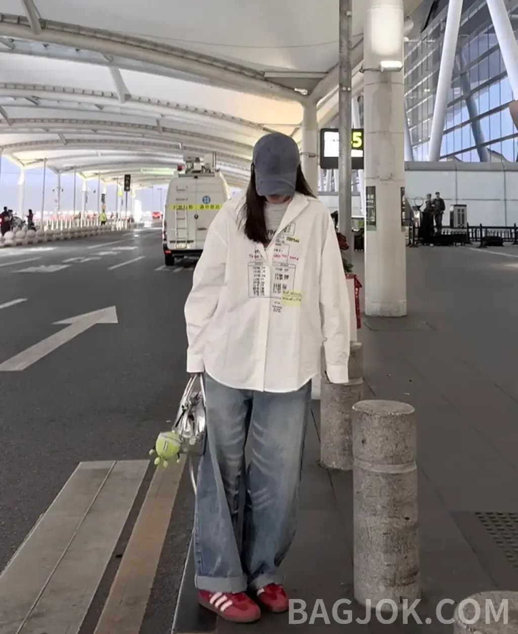 메종마르지엘라 MM6 메종 마르지엘라 빈티지 그래픽 오버사이즈 셔츠 상세 이미지