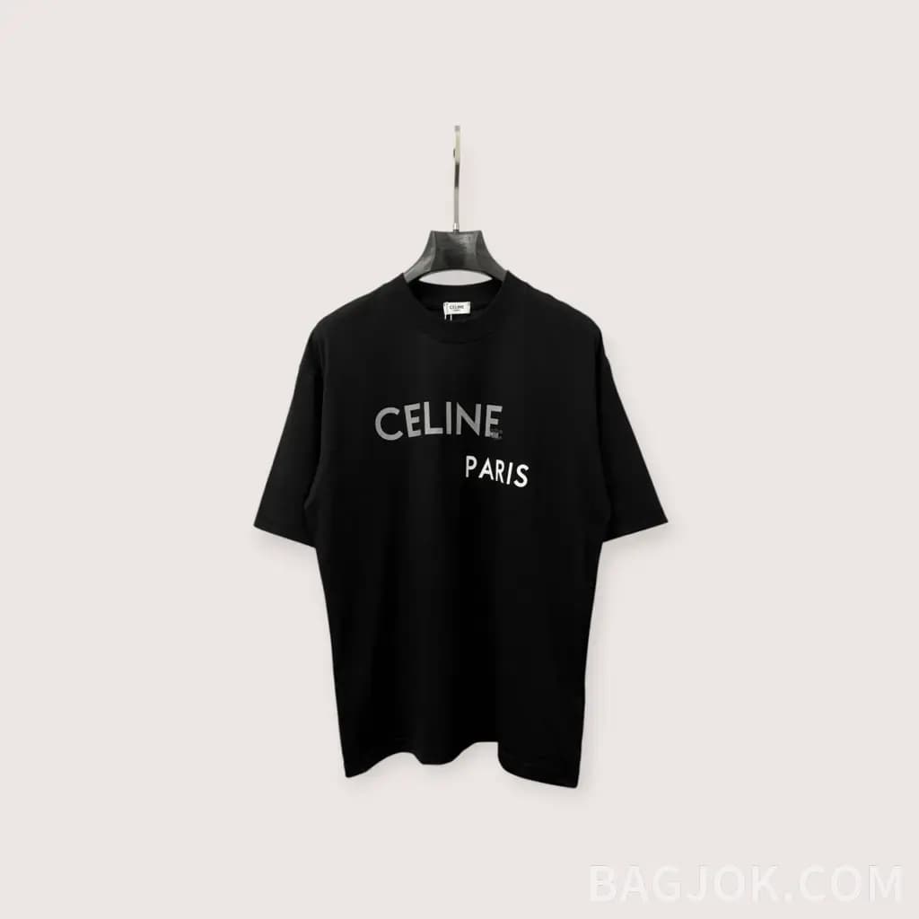 셀린느 커플 CELINE PARIS 오버핏 반팔 티셔츠_대표이미지