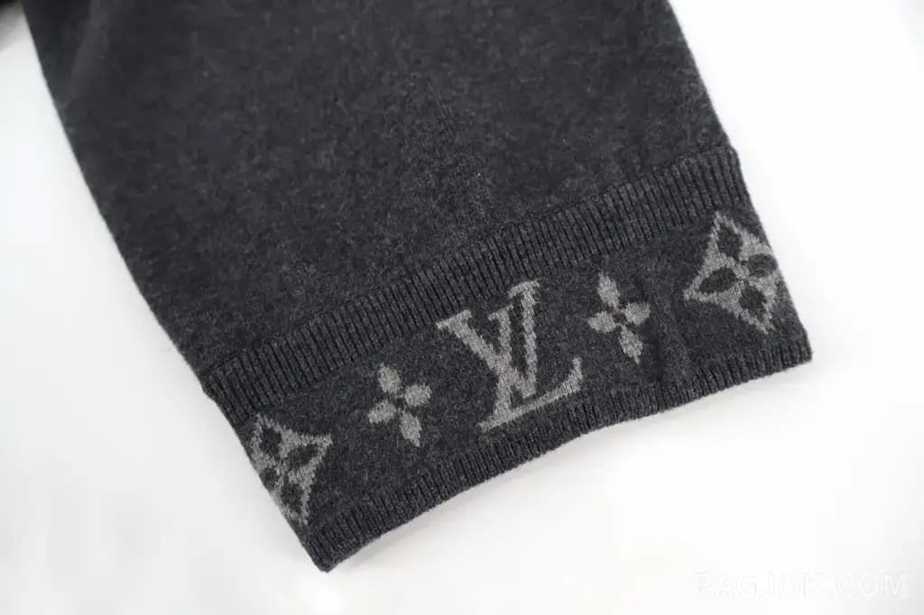 루이비통 루이비통 모노그램 자카드 울 조거 팬츠 상세 이미지