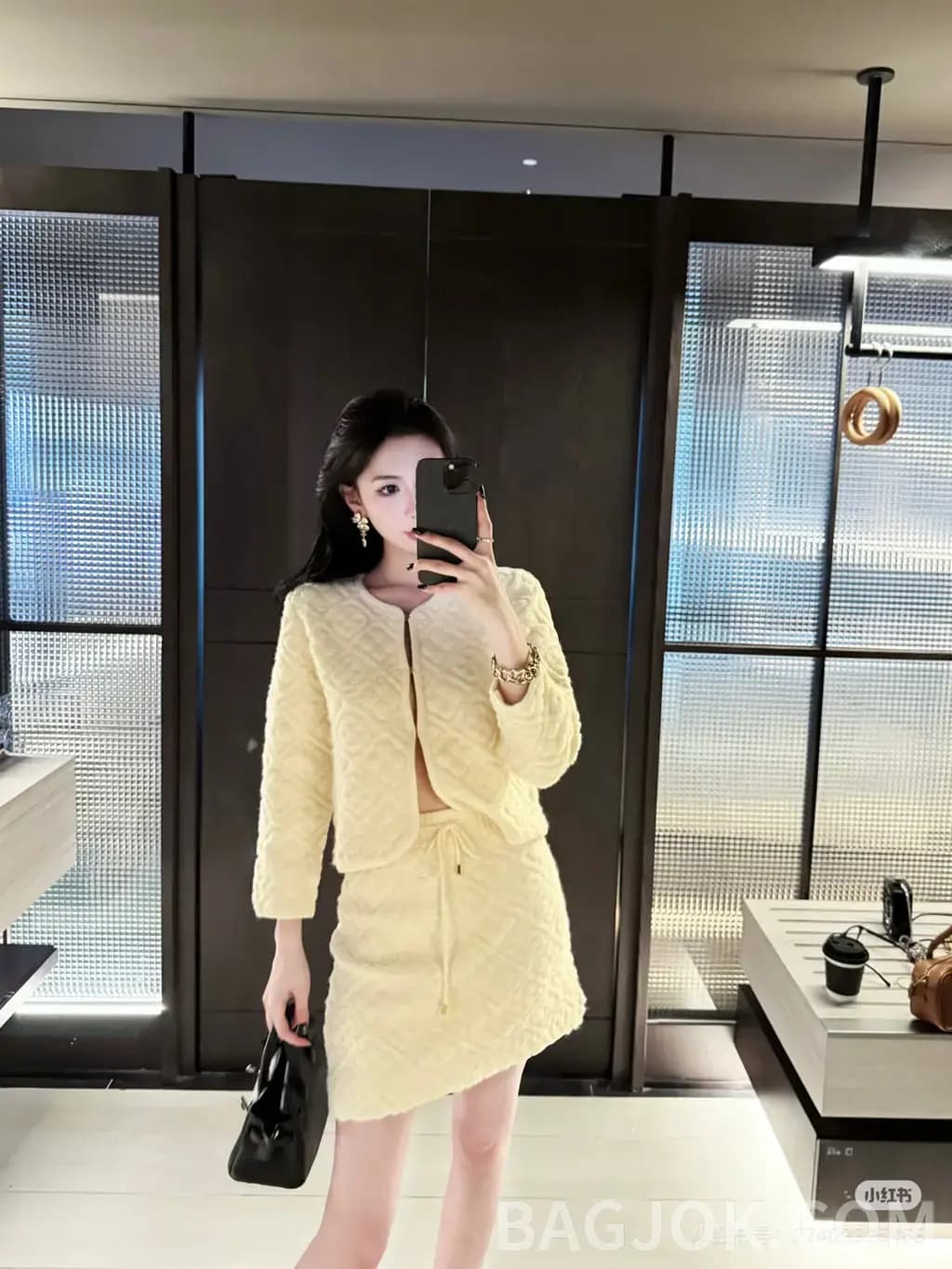 루이비통 루이비통 모노그램 자카드 니트 가디건 상세 이미지