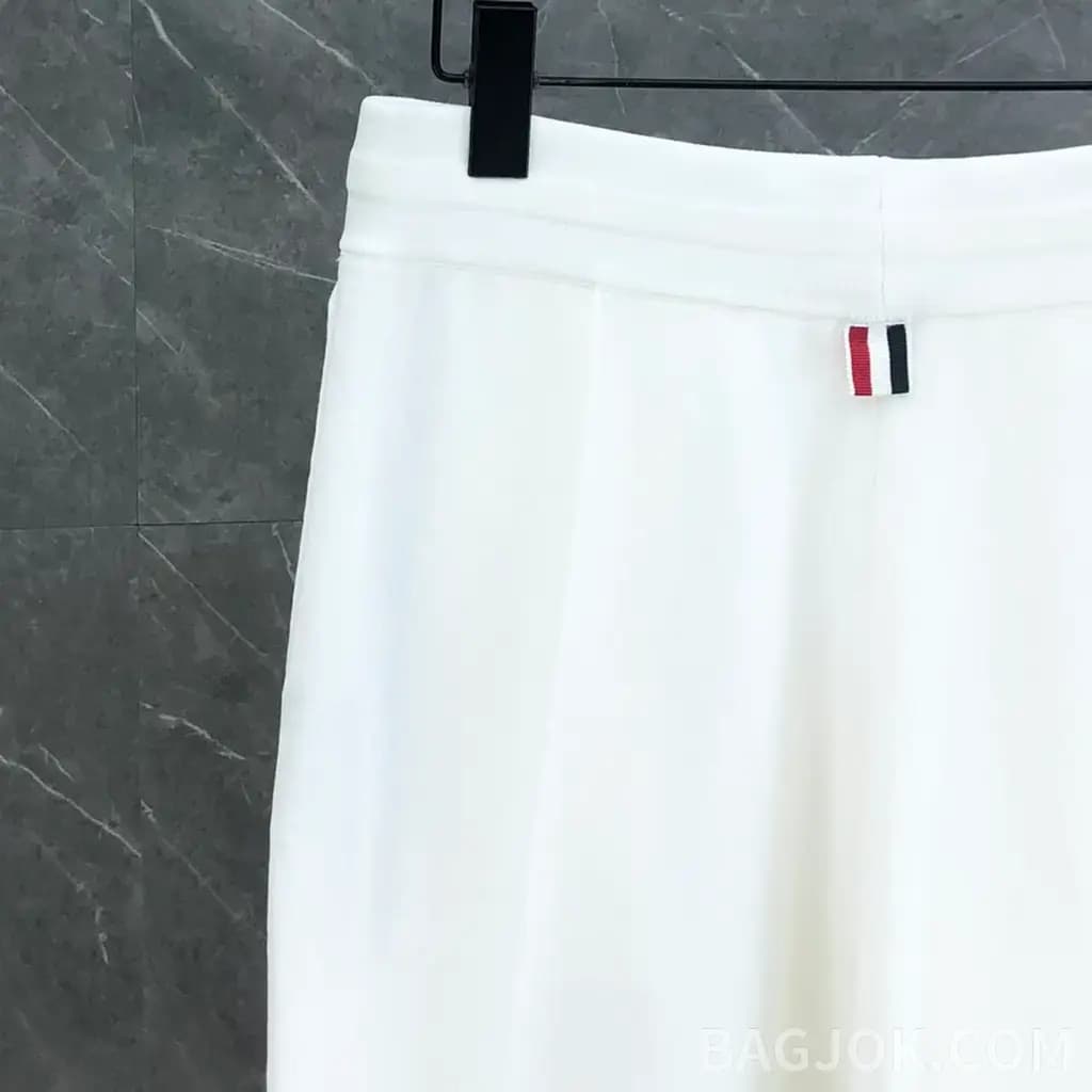 톰브라운 톰브라운 RWB 삼색 스트라이프 드로스트링 쇼츠 상세 이미지