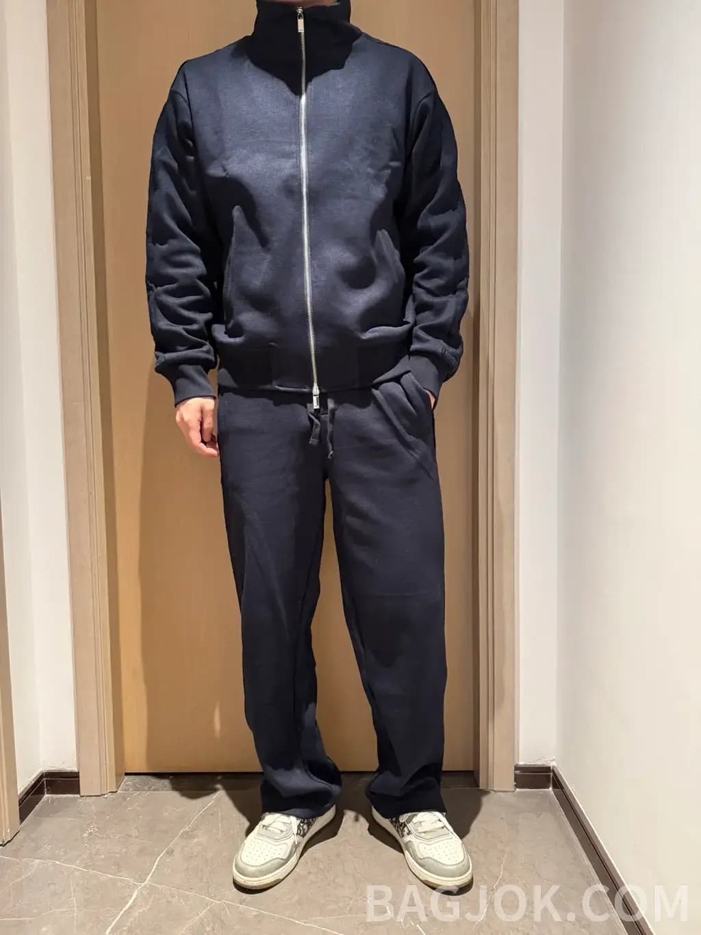 디올 디올 오블리크 자카드 테이프 와이드 팬츠 상세 이미지