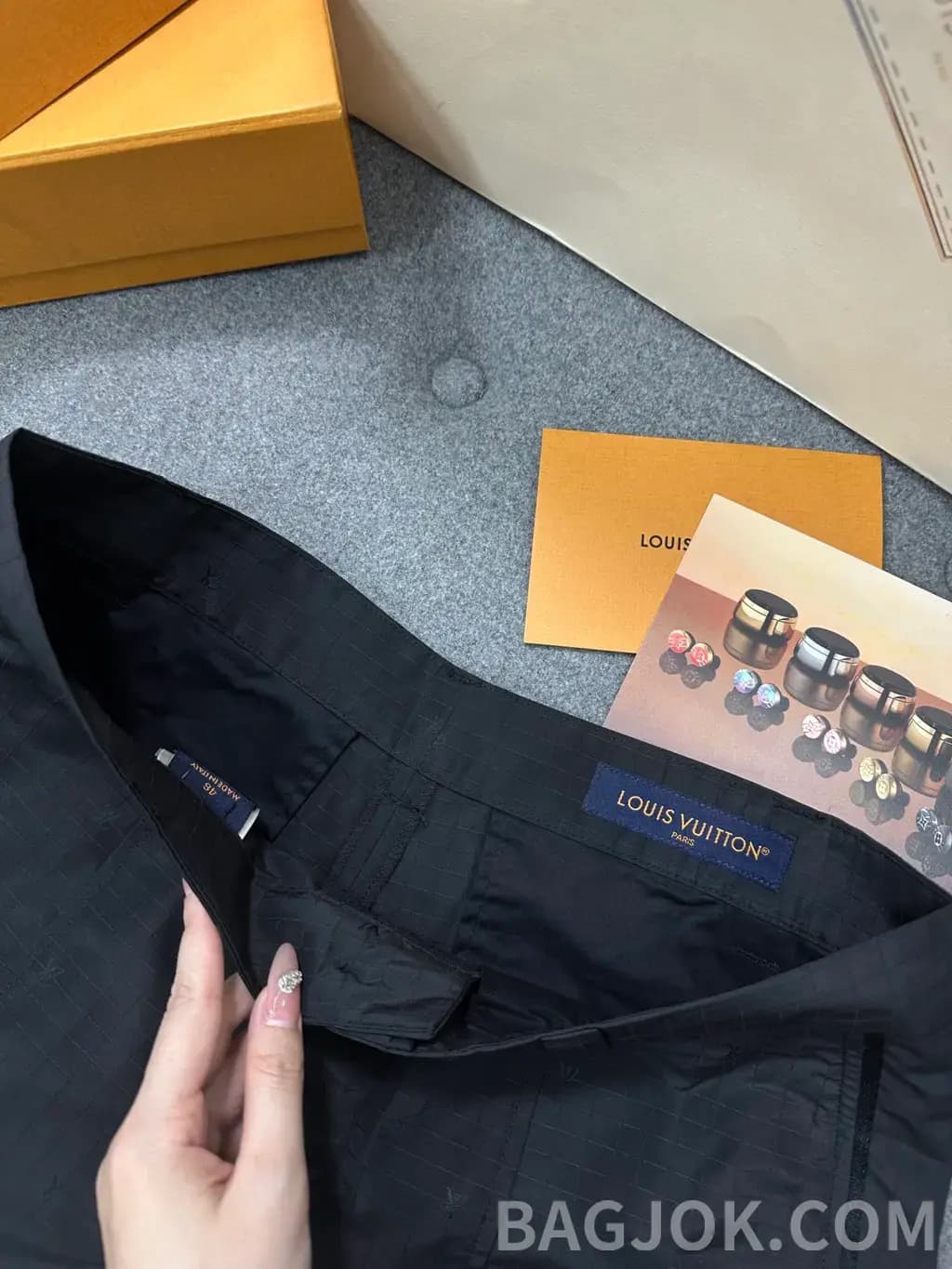 루이비통 루이비통 모노그램 자카드 카고 숏팬츠 상세 이미지