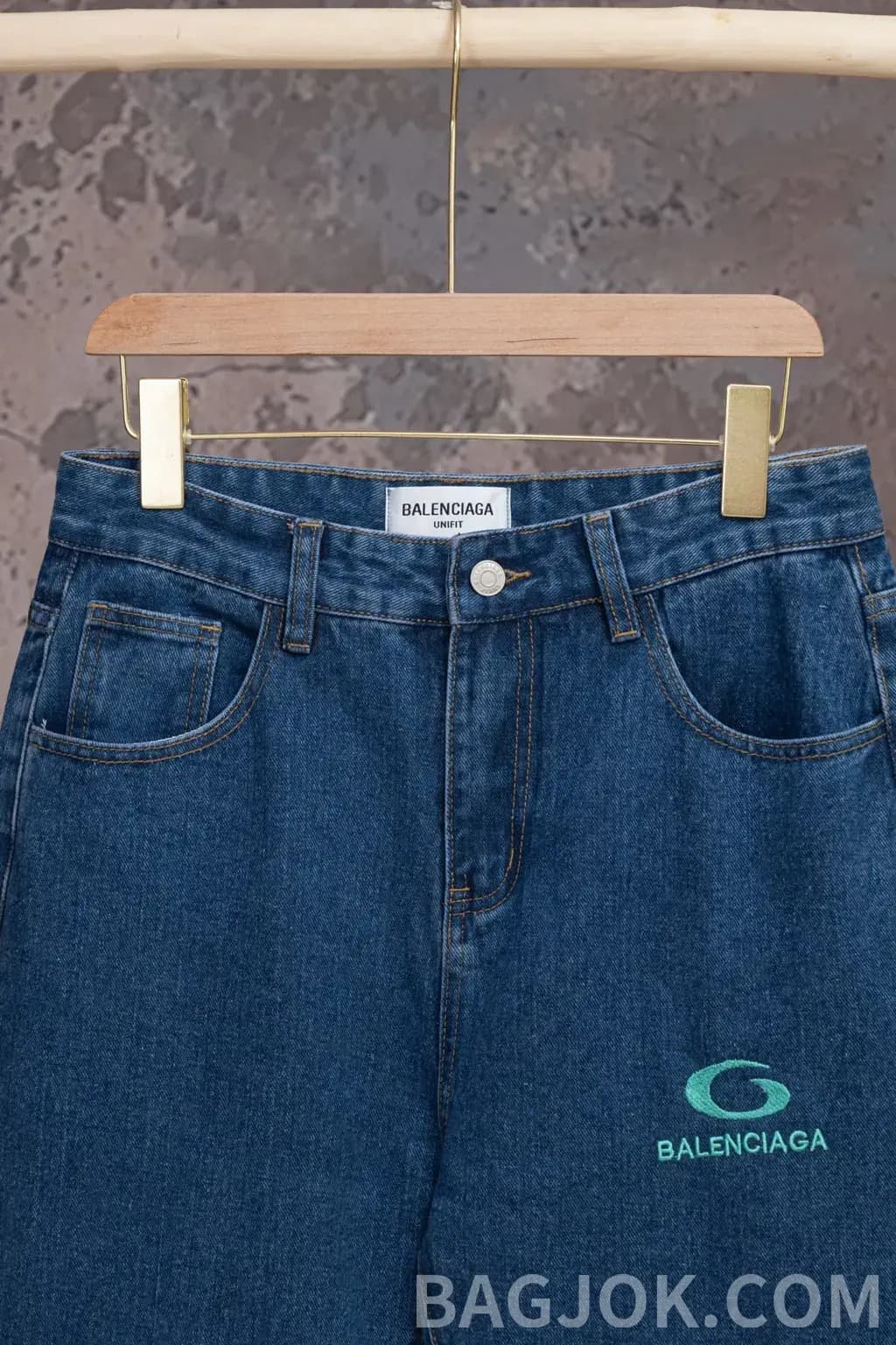 발렌시아가 발렌시아가 시그니처 G 로고 데님 팬츠 상세 이미지