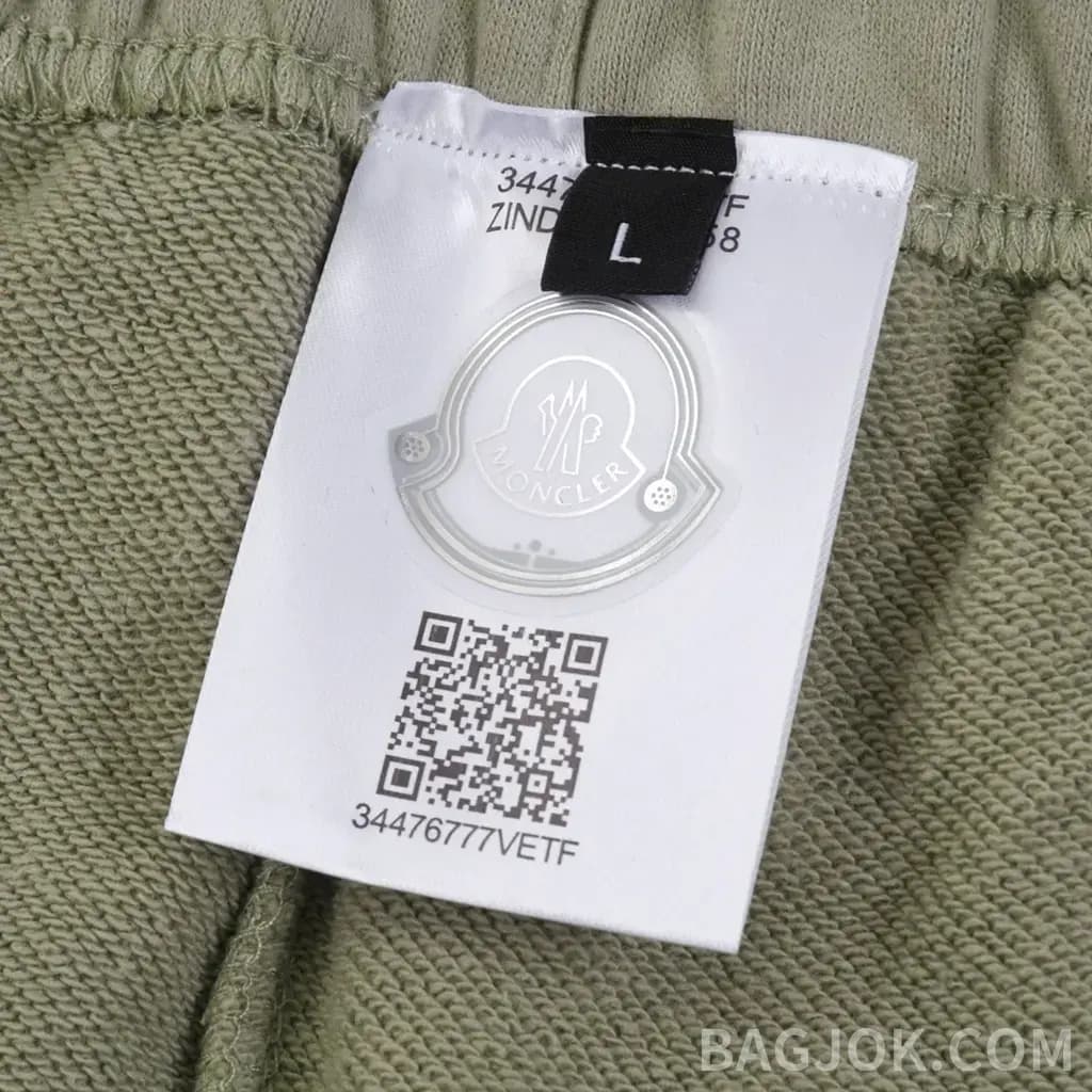 몽클레어 몽클레어 테리 로고 쇼츠 상세 이미지