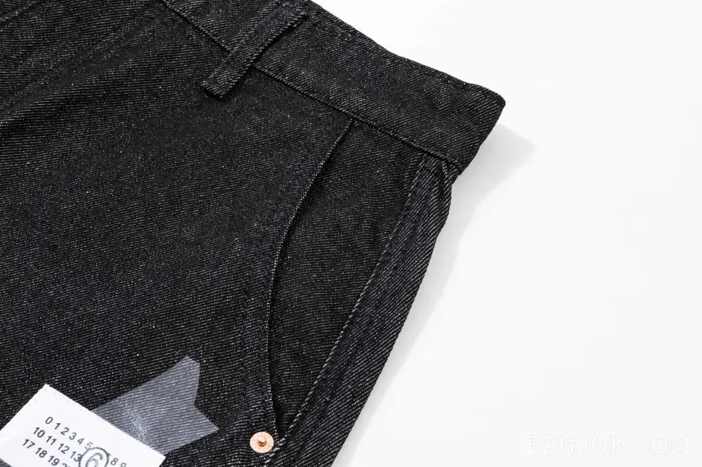 메종마르지엘라 MAISON MARGIELA 넘버링 테이프 데님 쇼츠 상세 이미지