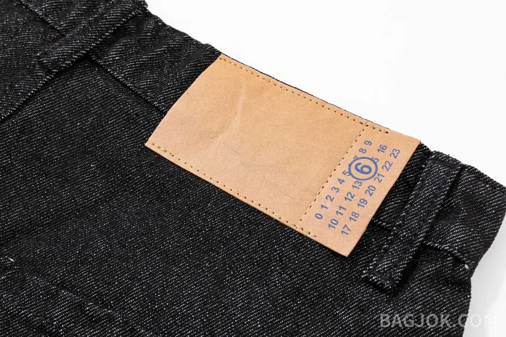 메종마르지엘라 MAISON MARGIELA 넘버링 테이프 데님 쇼츠 상세 이미지
