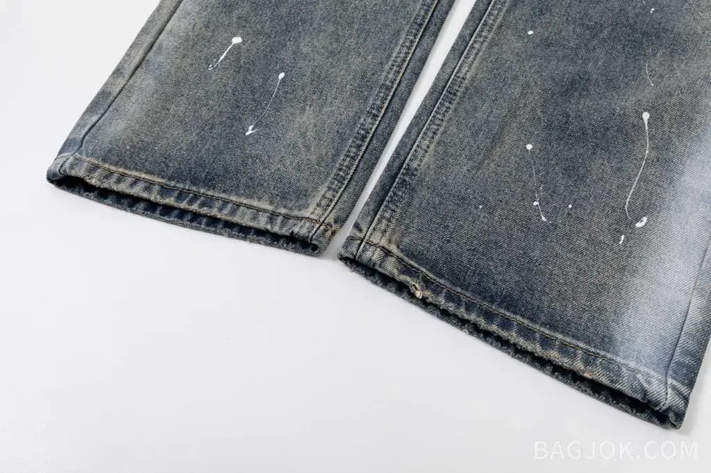 메종마르지엘라 MAISON MARGIELA 넘버링 페인트 데님 팬츠 상세 이미지