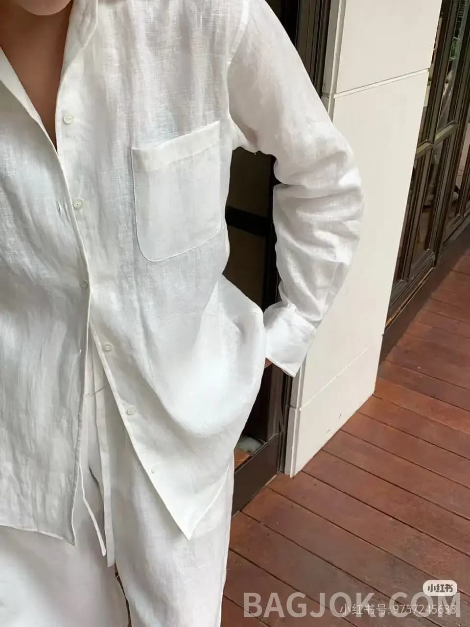 로로피아나 LORO PIANA 린넨 셔츠 상세 이미지