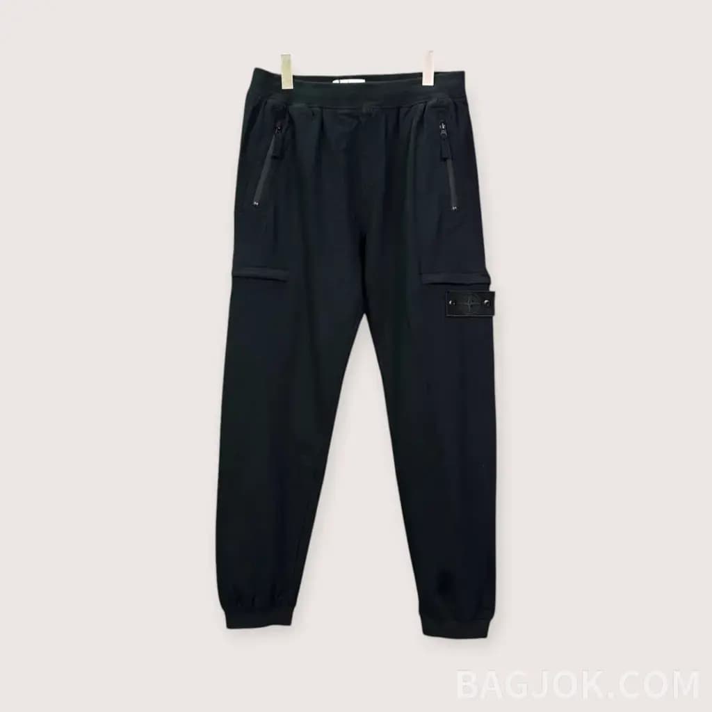 STONE ISLAND 컴퍼스 로고 카고 조거 팬츠_대표이미지