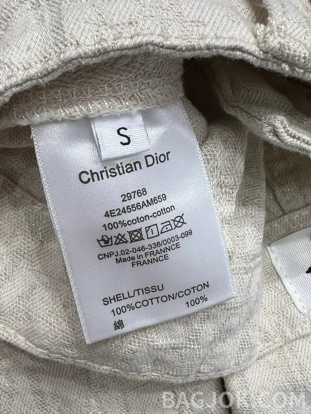 디올 DIOR 오블리크 모노그램 데님 팬츠 상세 이미지
