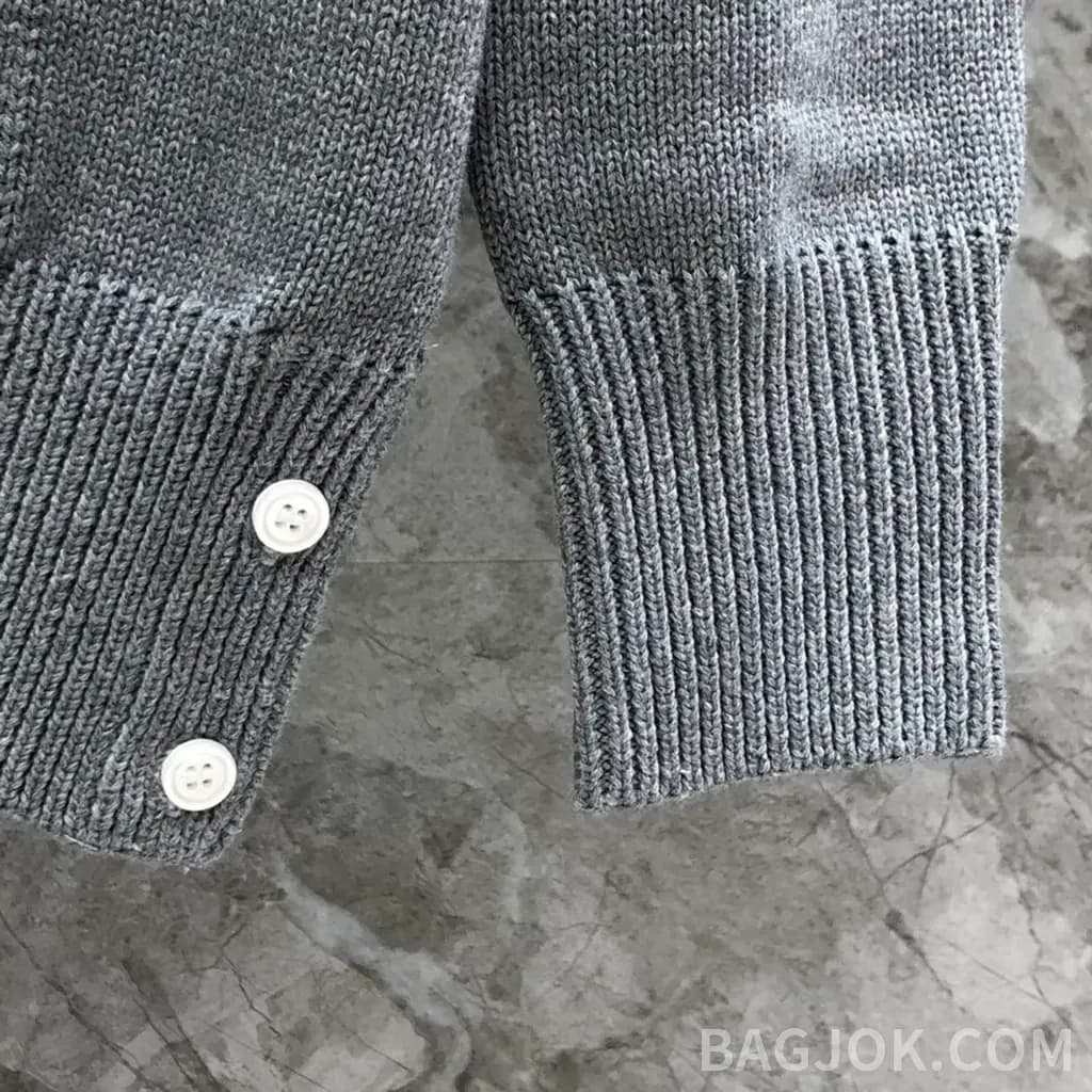 톰브라운 THOM BROWNE 닥스훈트 인타르시아 가디건 상세 이미지