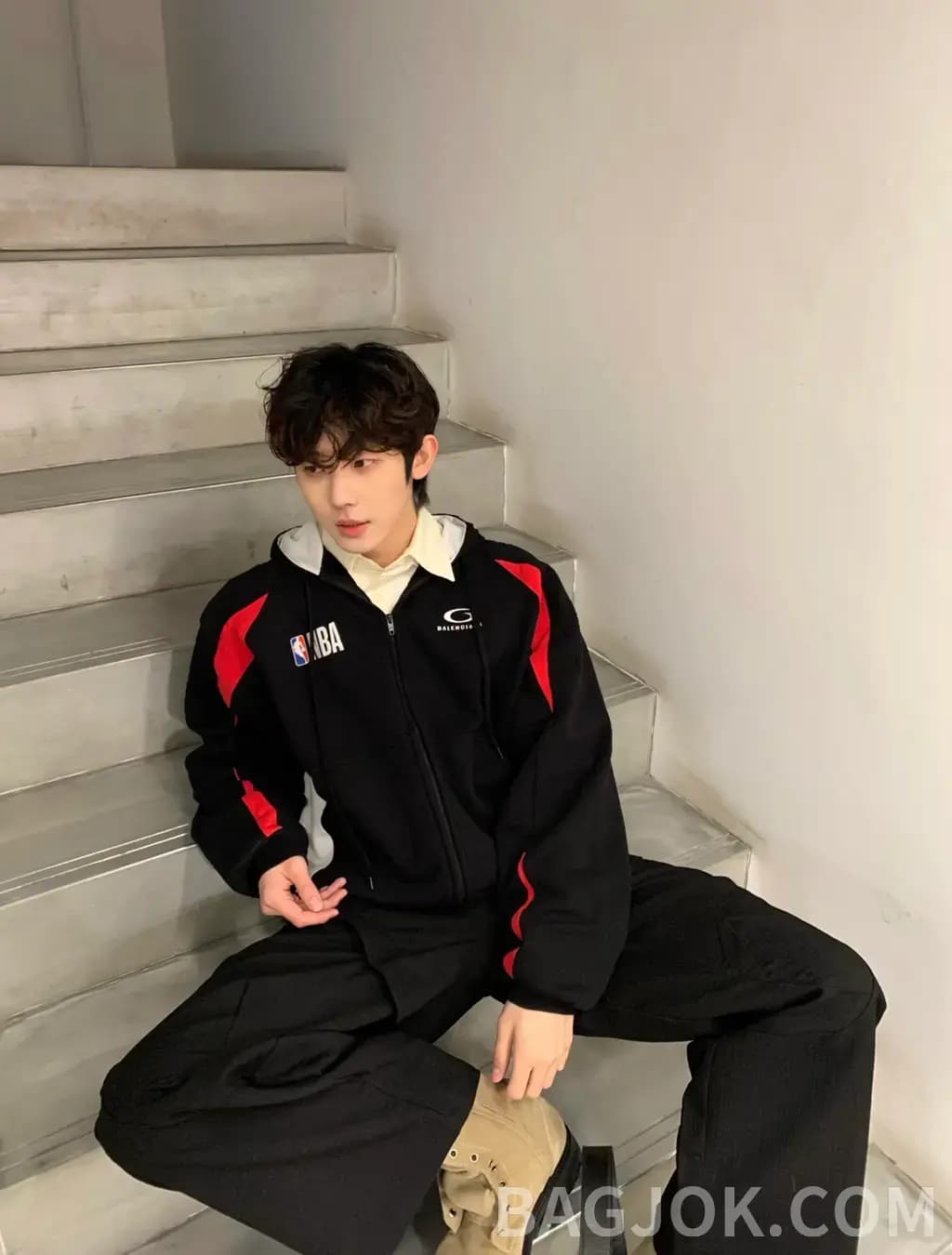 발렌시아가 BALENCIAGA x NBA Big Number Zip-up Hoodie 상세 이미지
