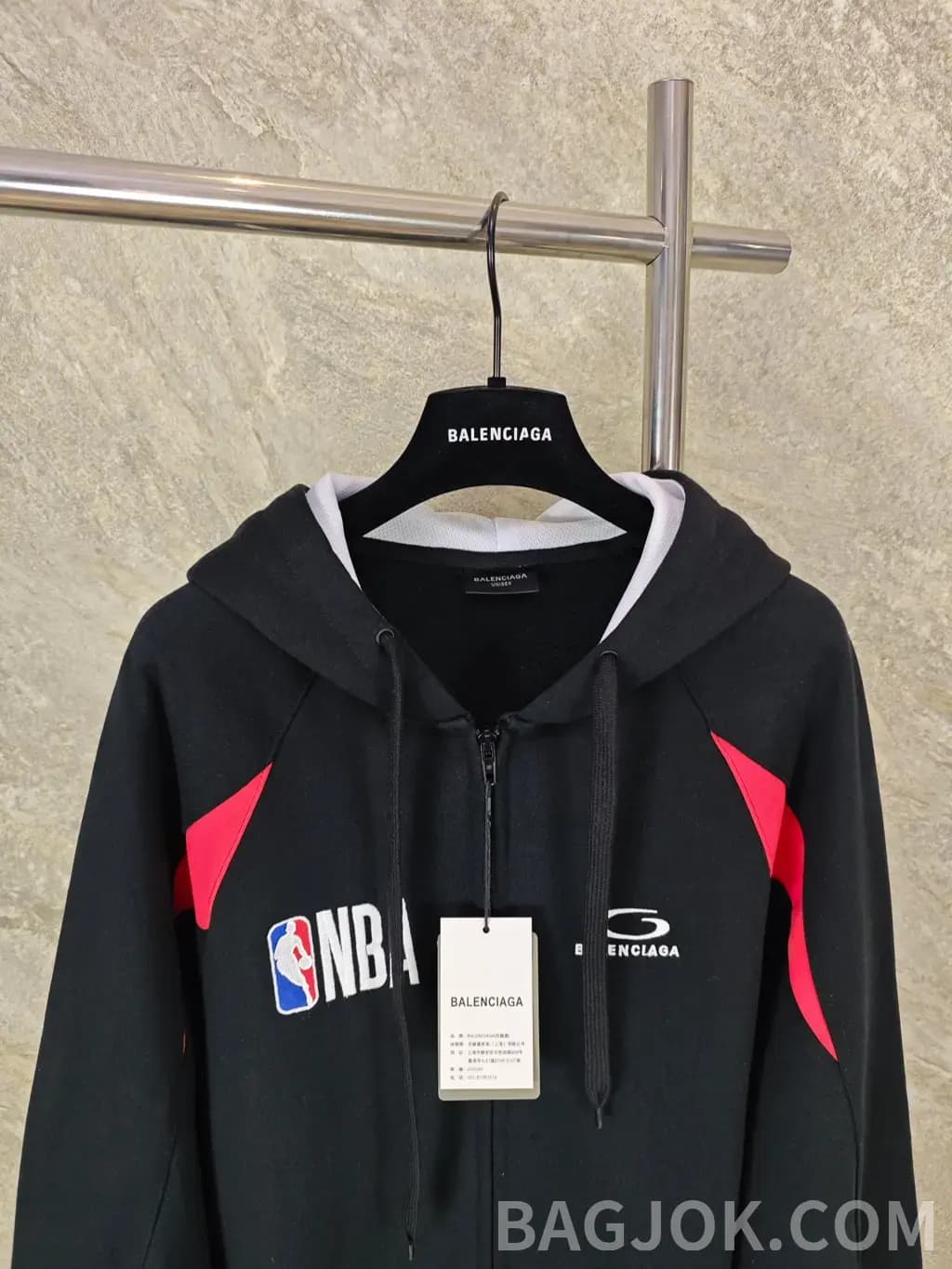 발렌시아가 BALENCIAGA x NBA Big Number Zip-up Hoodie 상세 이미지