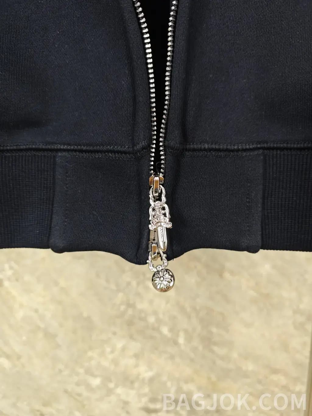 크롬하츠 CHROME HEARTS 트리플 크로스 집업 후드 상세 이미지