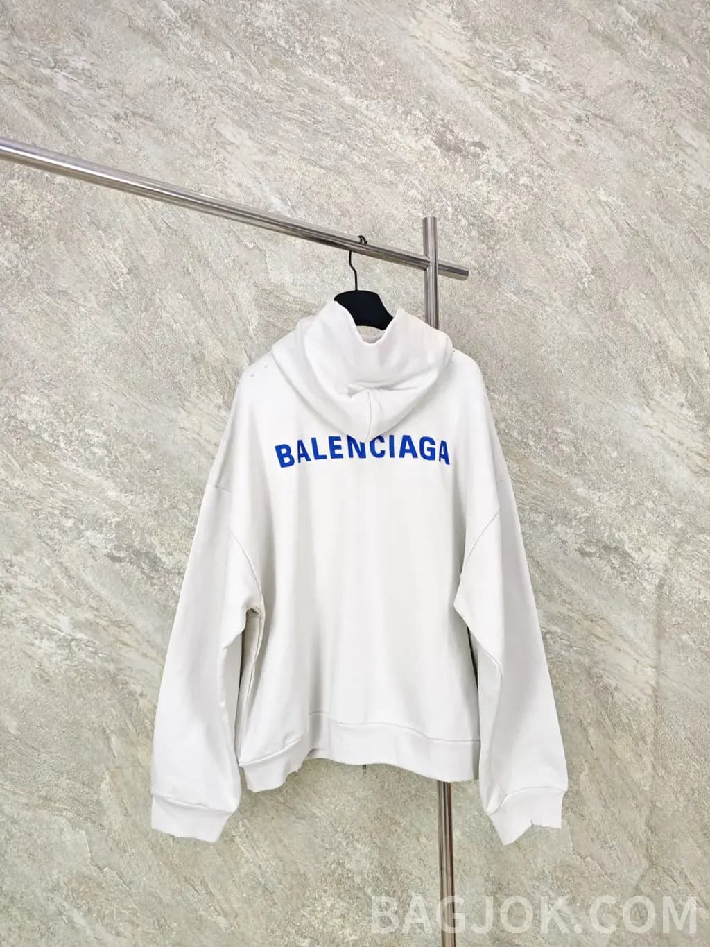 발렌시아가 BALENCIAGA 자수 집업 후드 상세 이미지