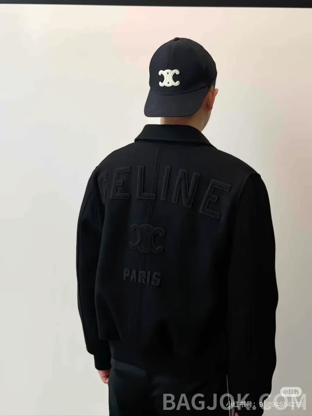 셀린느 CELINE Wool Bomber Jacket 상세 이미지