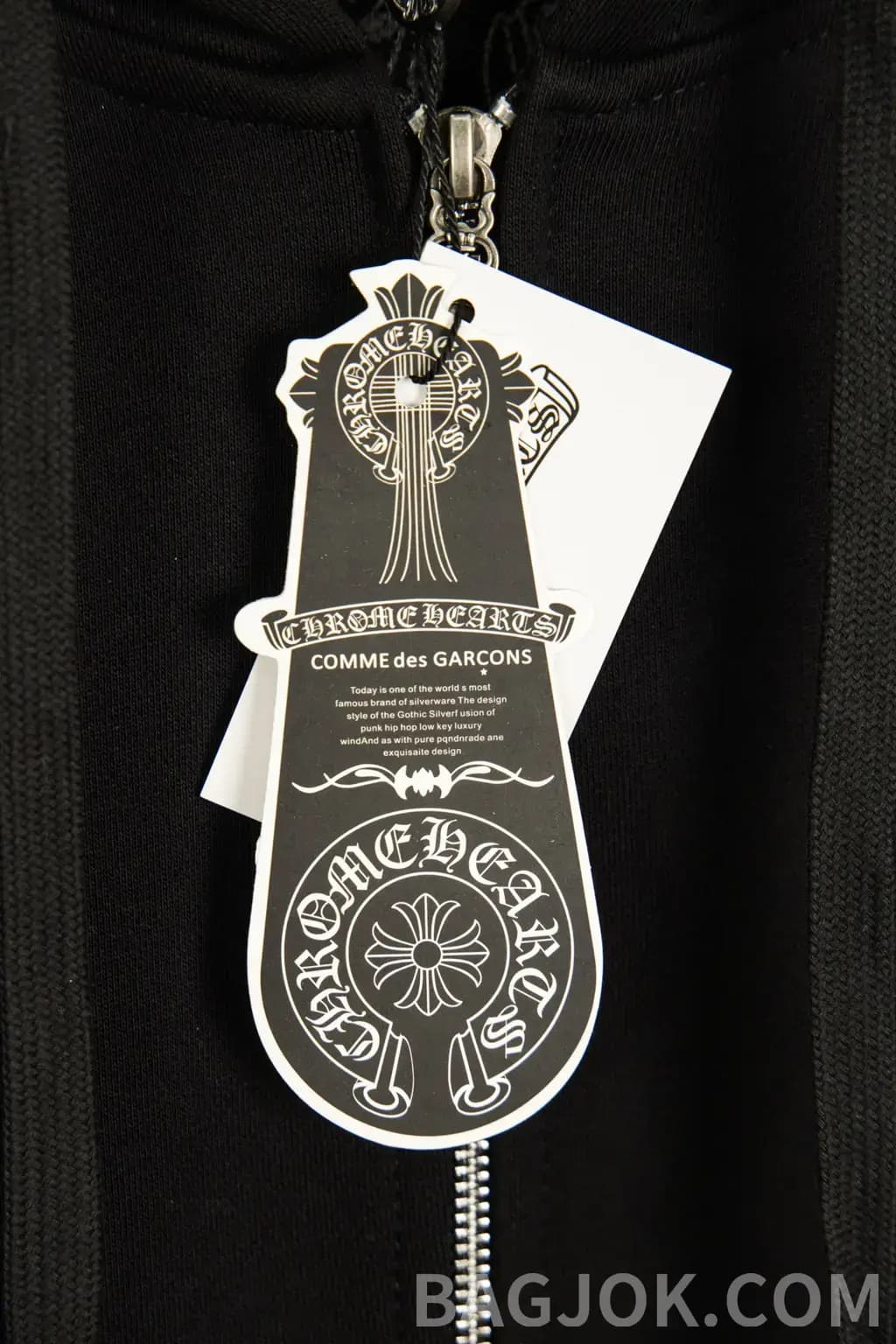 크롬하츠 CHROME HEARTS 그래피티 크로스 집업 후드 상세 이미지