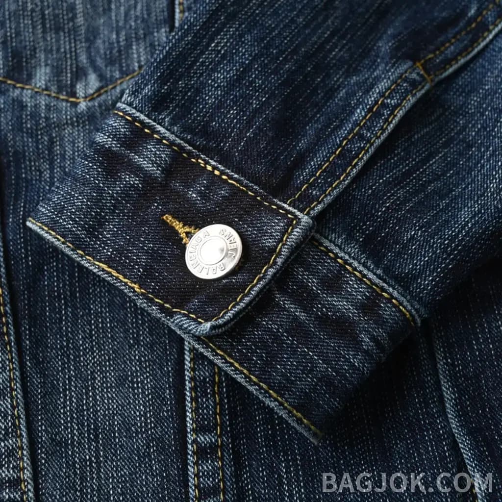 발렌시아가 BALENCIAGA 하트 로고 데님 트러커 자켓 상세 이미지
