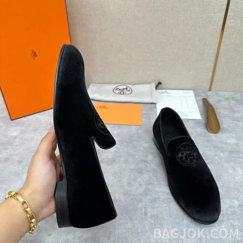 에르메스 에르메스 카테오 로퍼 25SS (벨벳) 상세 이미지