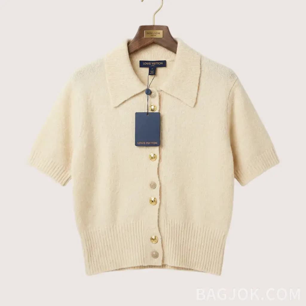 LOUIS VUITTON 울 블렌드 크롭 니트 카디건_대표이미지