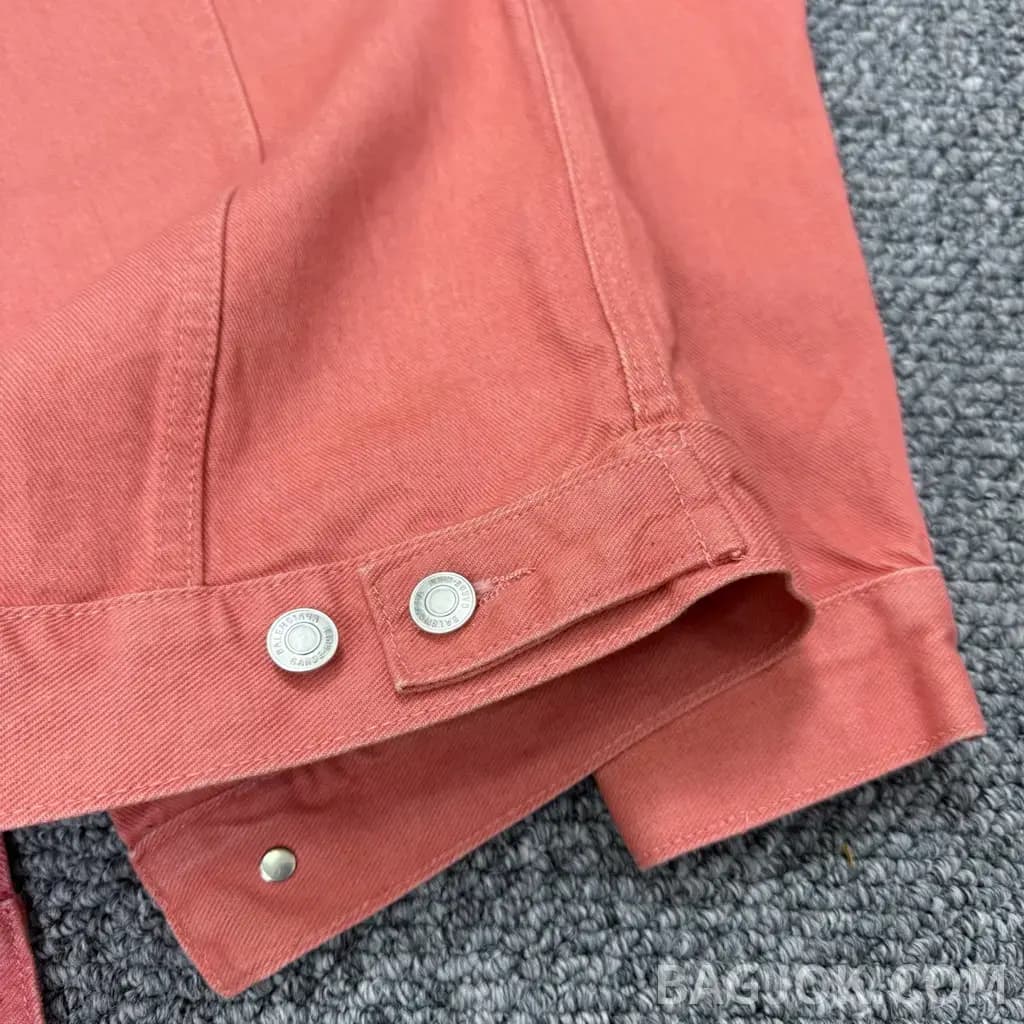 발렌시아가 BALENCIAGA 자수 로고 데님 자켓 상세 이미지