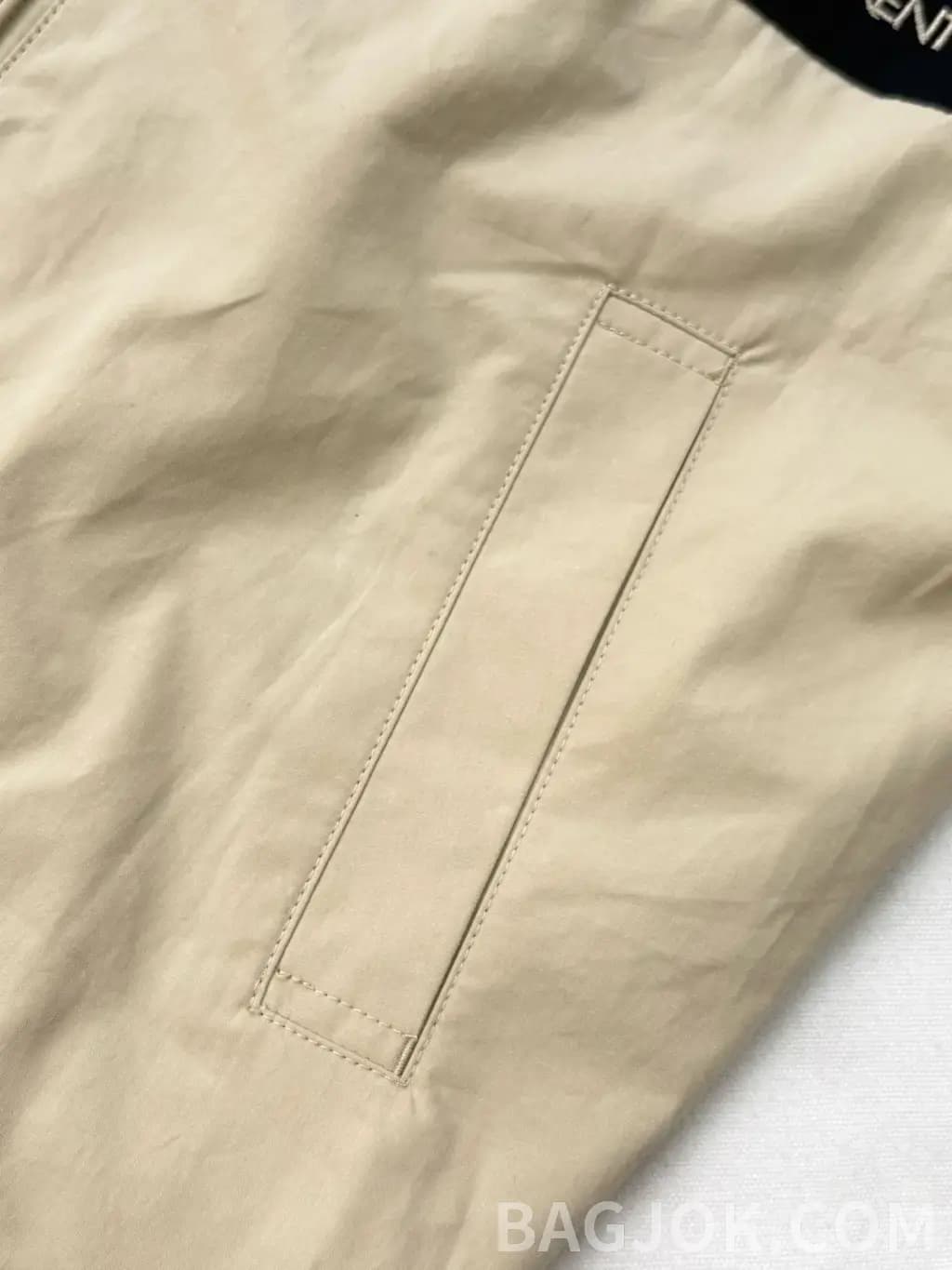 생로랑 SAINT LAURENT 컬러 블록 스트라이프 집업 자켓 상세 이미지